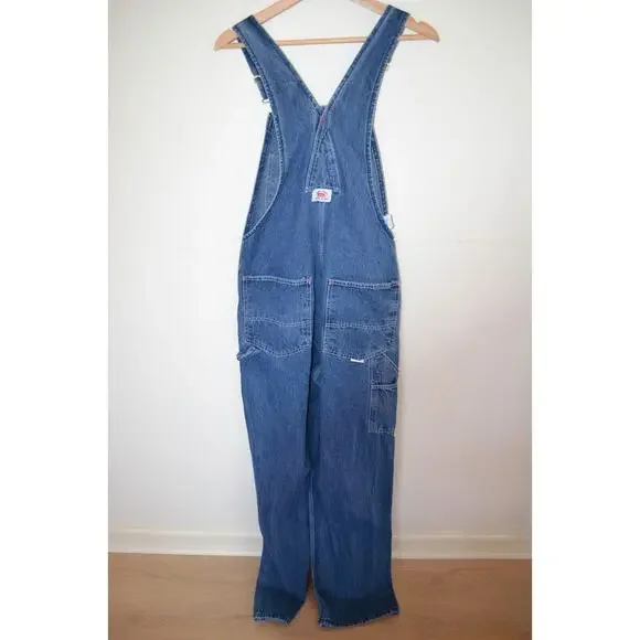 Vintage Roundhouse Denim Overalls - Picture 2 of 4